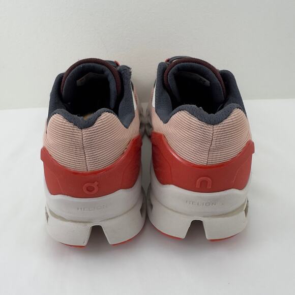 On Cloudstratus pink and red running shoes‎ - Picture 3 of 9